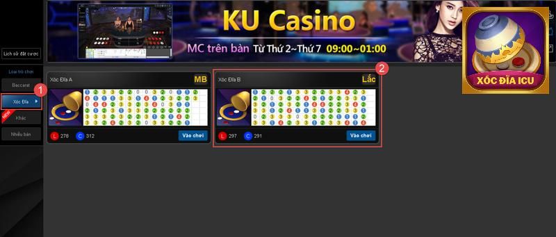 Xóc đĩa kubet - Hướng dẫn cá cược Ku Casino luôn thắng