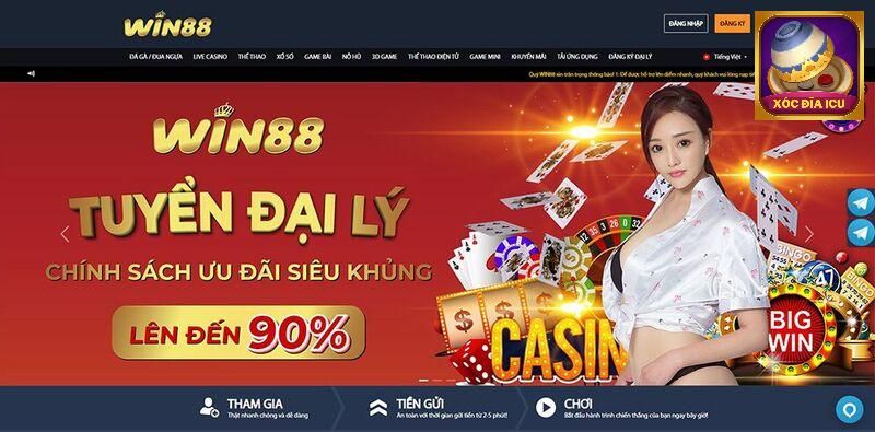 Win88 xóc đĩa trực tiếp - cá cược đổi thưởng chất lượng