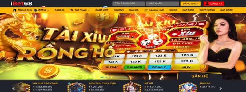 Giới thiệu chung về game xóc đĩa Ibet68