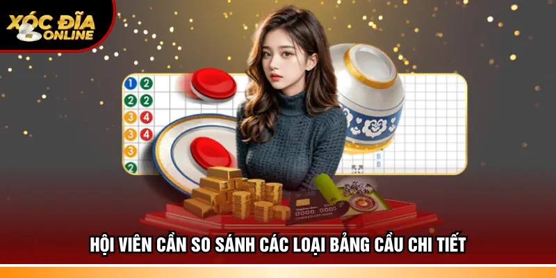 Người chơi chú ý cần so sánh các loại bảng cầu chi tiết